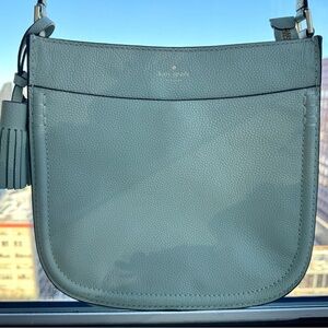 Mint Kate Spade Orchard Street Hemsley Crossbody Messenger Bag
